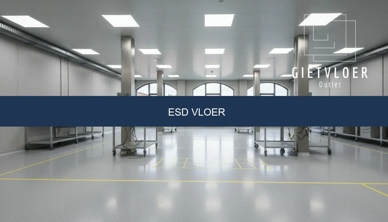 ESD vloer laten plaatsen: veilig, meetbaar en duurzaam