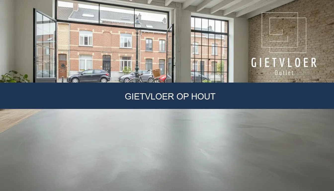 Gietvloer op hout: mogelijkheden, stappenplan & advies