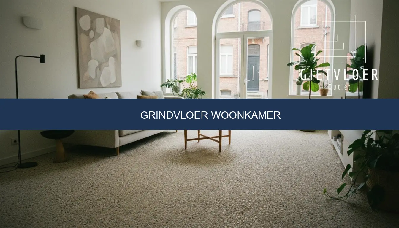 Grindvloer Woonkamer: luxe, slijtvast & offerte op maat
